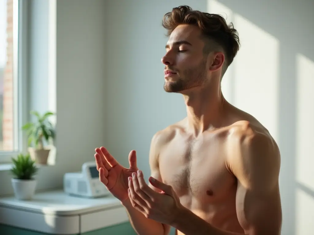 ดูแลตัวเองระหว่างบำบัดฮอร์โมนชาย